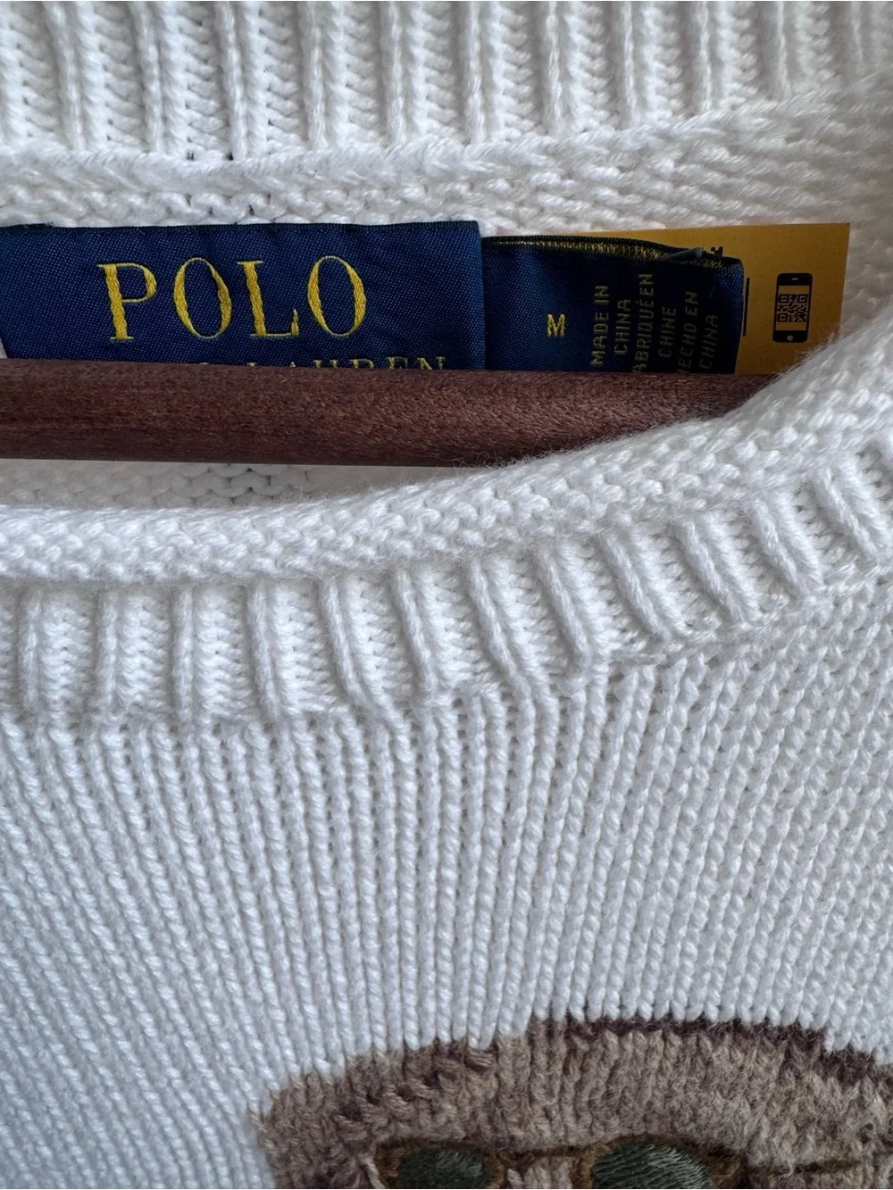 Polo by Ralph Lauren Men's Bears Print Crewneck Sweater